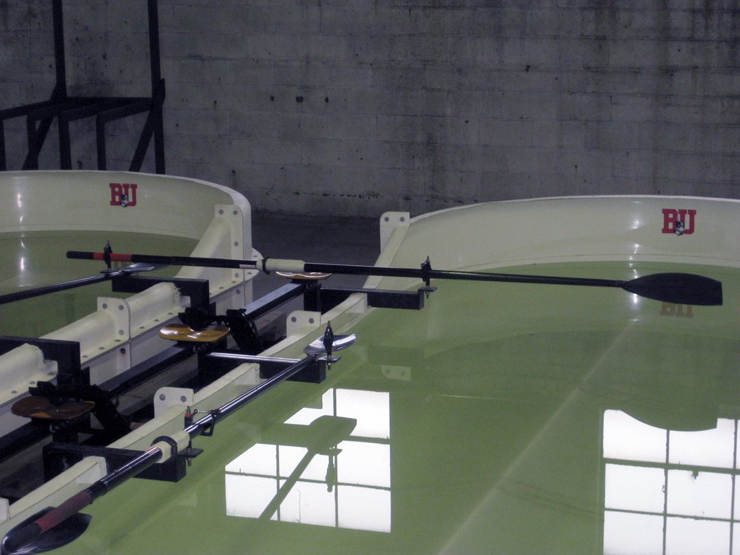 BU Rowing/Crew practice tanks