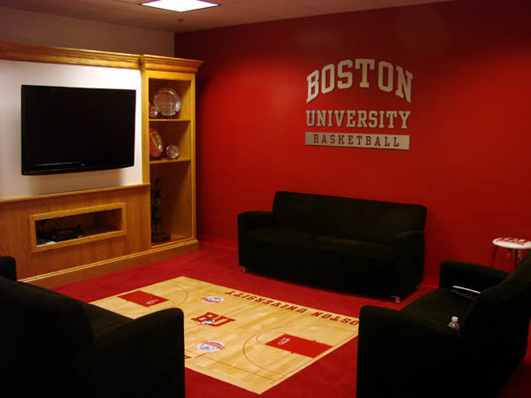 BU Men's Basketball Locker Room