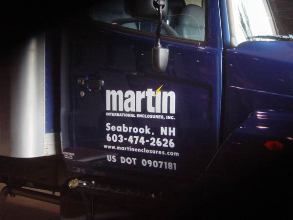 Martin International Truck Graphics