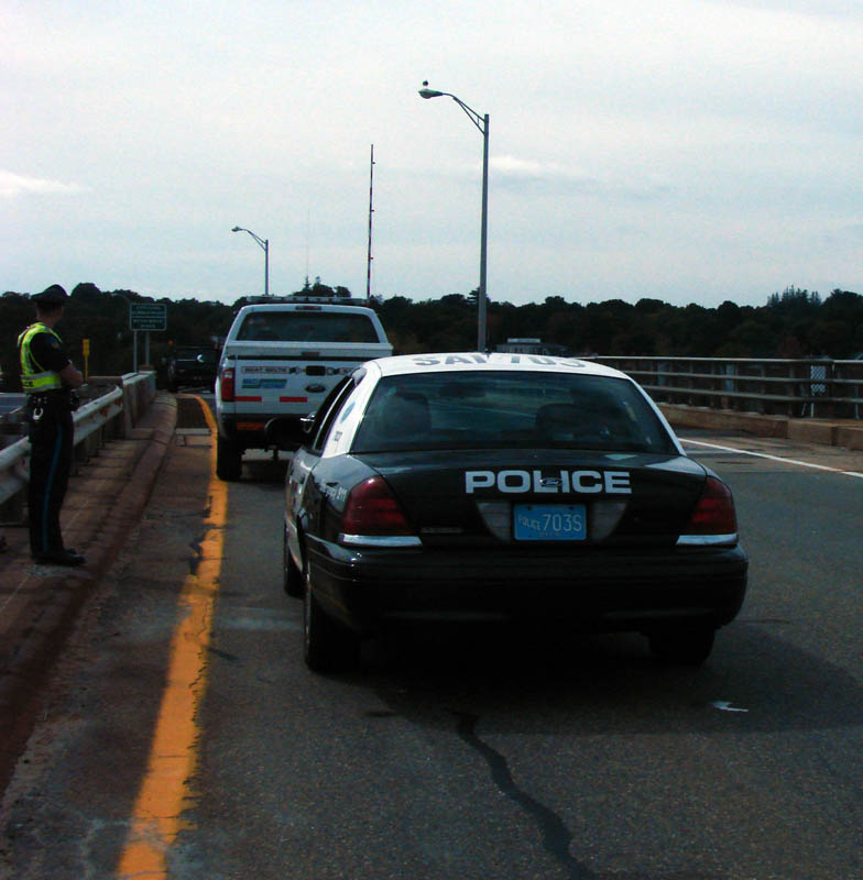 Salisbury cruiser on work detail