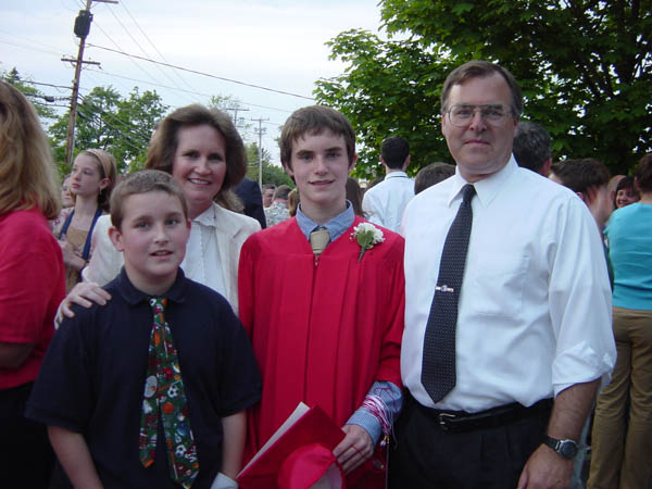 Jason Graduates from SHS