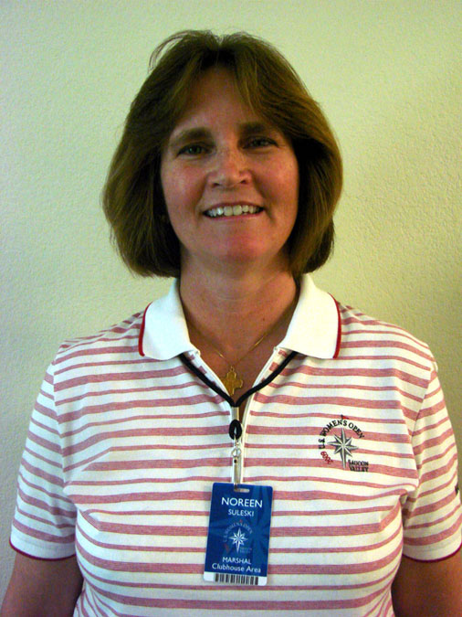 Noreen at US Women's Open