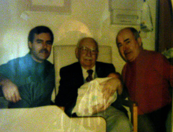 Great Granfather Frank, Grandfather Dick, Scott and Jason