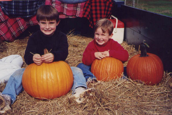 Ross and Jason at Halloween