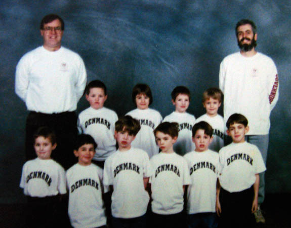 Ross's First Basketball Team