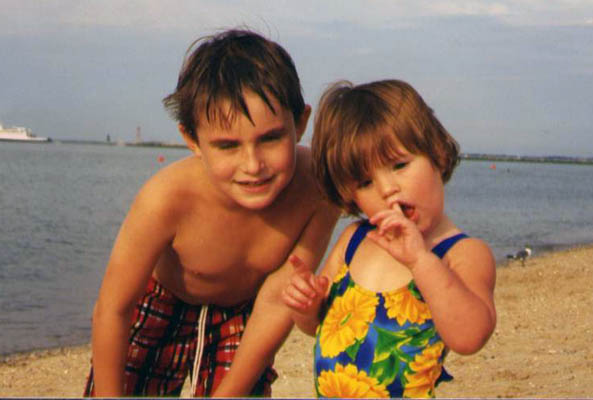 Jason and Cousin Erin in Delaware