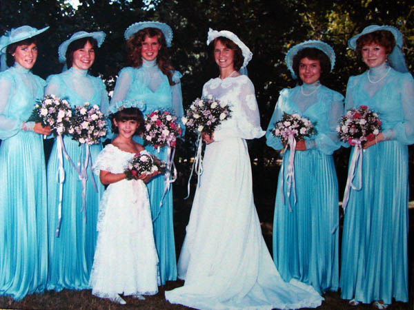 Noreen and her bridesmaids