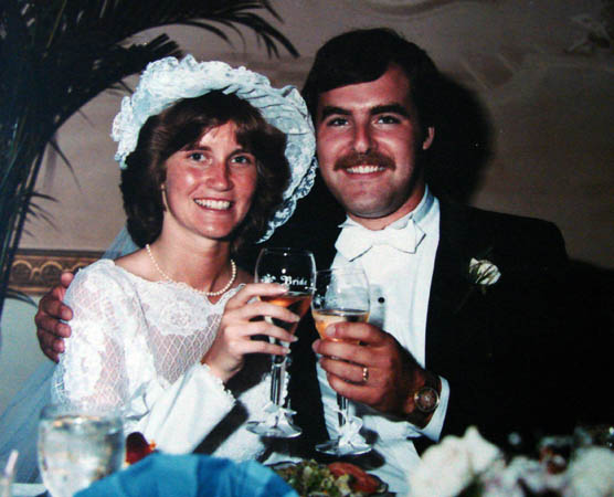 Noreen and Scott Toast